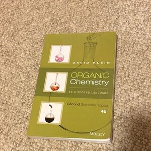 Organic Chemistry As a Second Language